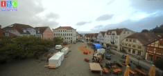 Archived image Webcam Waren (Müritz) - Market place 05:00