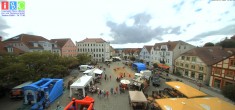 Archiv Foto Webcam Neuer Markt in Waren an der Müritz 11:00