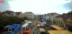Archiv Foto Webcam Neuer Markt in Waren an der Müritz 13:00