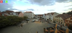 Archiv Foto Webcam Neuer Markt in Waren an der Müritz 19:00