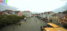 Archiv Foto Webcam Neuer Markt in Waren an der Müritz 13:00