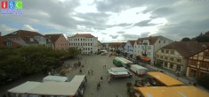Archiv Foto Webcam Neuer Markt in Waren an der Müritz 13:00