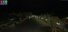 Archiv Foto Webcam Neuer Markt in Waren an der Müritz 23:00