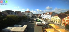 Archiv Foto Webcam Neuer Markt in Waren an der Müritz 07:00