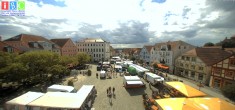 Archiv Foto Webcam Neuer Markt in Waren an der Müritz 11:00