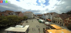 Archiv Foto Webcam Neuer Markt in Waren an der Müritz 11:00