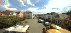 Archiv Foto Webcam Neuer Markt in Waren an der Müritz 15:00