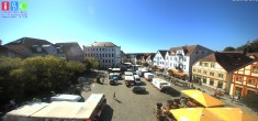 Archived image Webcam Waren (Müritz) - Market place 09:00