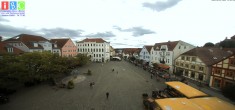 Archiv Foto Webcam Neuer Markt in Waren an der Müritz 11:00