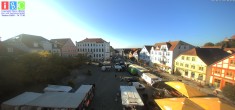 Archived image Webcam Waren (Müritz) - Market place 05:00