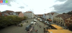 Archiv Foto Webcam Neuer Markt in Waren an der Müritz 11:00