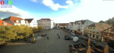 Archived image Webcam Waren (Müritz) - Market place 17:00