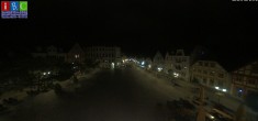 Archived image Webcam Waren (Müritz) - Market place 01:00
