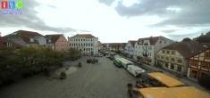 Archived image Webcam Waren (Müritz) - Market place 07:00