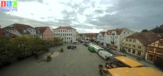 Archived image Webcam Waren (Müritz) - Market place 08:00