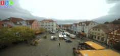 Archiv Foto Webcam Neuer Markt in Waren an der Müritz 13:00