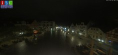 Archiv Foto Webcam Neuer Markt in Waren an der Müritz 23:00
