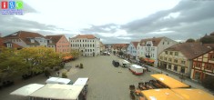 Archiv Foto Webcam Neuer Markt in Waren an der Müritz 13:00