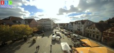 Archiv Foto Webcam Neuer Markt in Waren an der Müritz 11:00