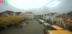 Archiv Foto Webcam Neuer Markt in Waren an der Müritz 11:00