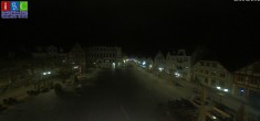 Archived image Webcam Waren (Müritz) - Market place 01:00