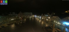 Archived image Webcam Waren (Müritz) - Market place 17:00