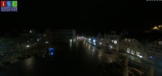 Archived image Webcam Waren (Müritz) - Market place 19:00