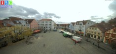 Archiv Foto Webcam Neuer Markt in Waren an der Müritz 09:00