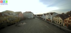 Archived image Webcam Waren (Müritz) - Market place 07:00