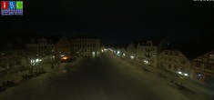 Archived image Webcam Waren (Müritz) - Market place 23:00