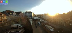 Archiv Foto Webcam Neuer Markt in Waren an der Müritz 13:00