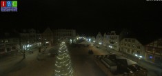 Archiv Foto Webcam Neuer Markt in Waren an der Müritz 23:00