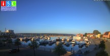 Archiv Foto Webcam Yachthafen Waren an der Müritz 06:00
