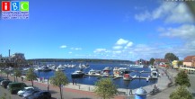 Archiv Foto Webcam Yachthafen Waren an der Müritz 09:00