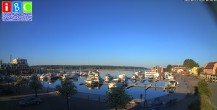 Archiv Foto Webcam Yachthafen Waren an der Müritz 06:00