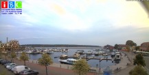 Archived image Webcam Harbour Waren (Müritz) 19:00