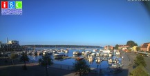 Archiv Foto Webcam Yachthafen Waren an der Müritz 06:00