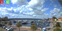 Archiv Foto Webcam Yachthafen Waren an der Müritz 09:00