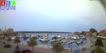 Archiv Foto Webcam Yachthafen Waren an der Müritz 03:00