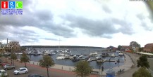 Archiv Foto Webcam Yachthafen Waren an der Müritz 09:00