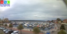 Archived image Webcam Harbour Waren (Müritz) 17:00