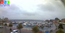 Archived image Webcam Harbour Waren (Müritz) 19:00