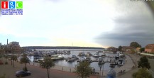 Archiv Foto Webcam Yachthafen Waren an der Müritz 06:00