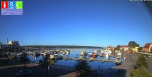 Archiv Foto Webcam Yachthafen Waren an der Müritz 06:00