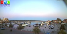 Archiv Foto Webcam Yachthafen Waren an der Müritz 03:00