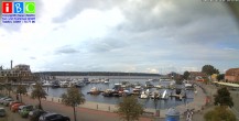 Archiv Foto Webcam Yachthafen Waren an der Müritz 09:00