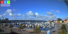 Archiv Foto Webcam Yachthafen Waren an der Müritz 07:00