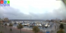 Archiv Foto Webcam Yachthafen Waren an der Müritz 07:00