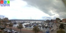 Archiv Foto Webcam Yachthafen Waren an der Müritz 13:00