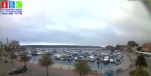 Archiv Foto Webcam Yachthafen Waren an der Müritz 05:00